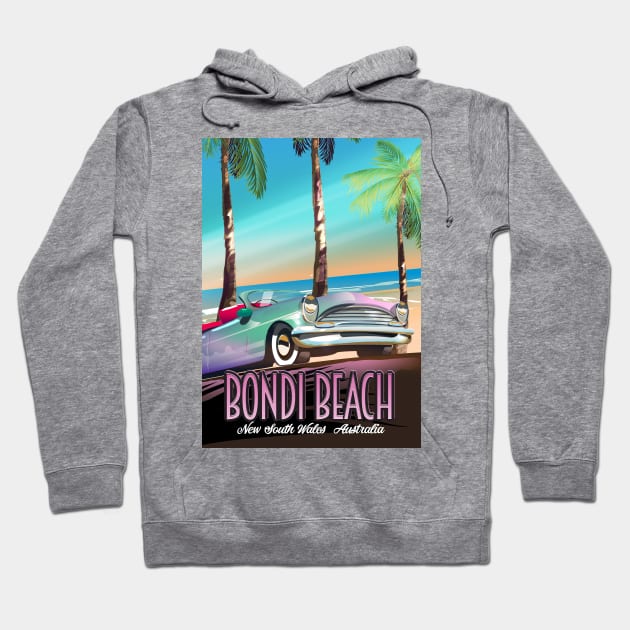 Bondi Beach New South Wales australia Hoodie by nickemporium1